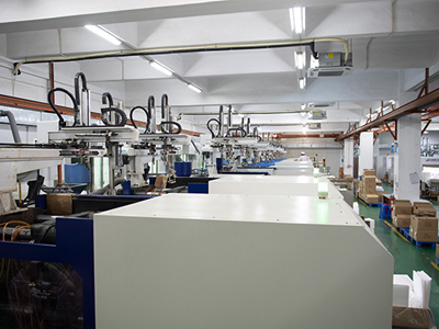 Injection molding department